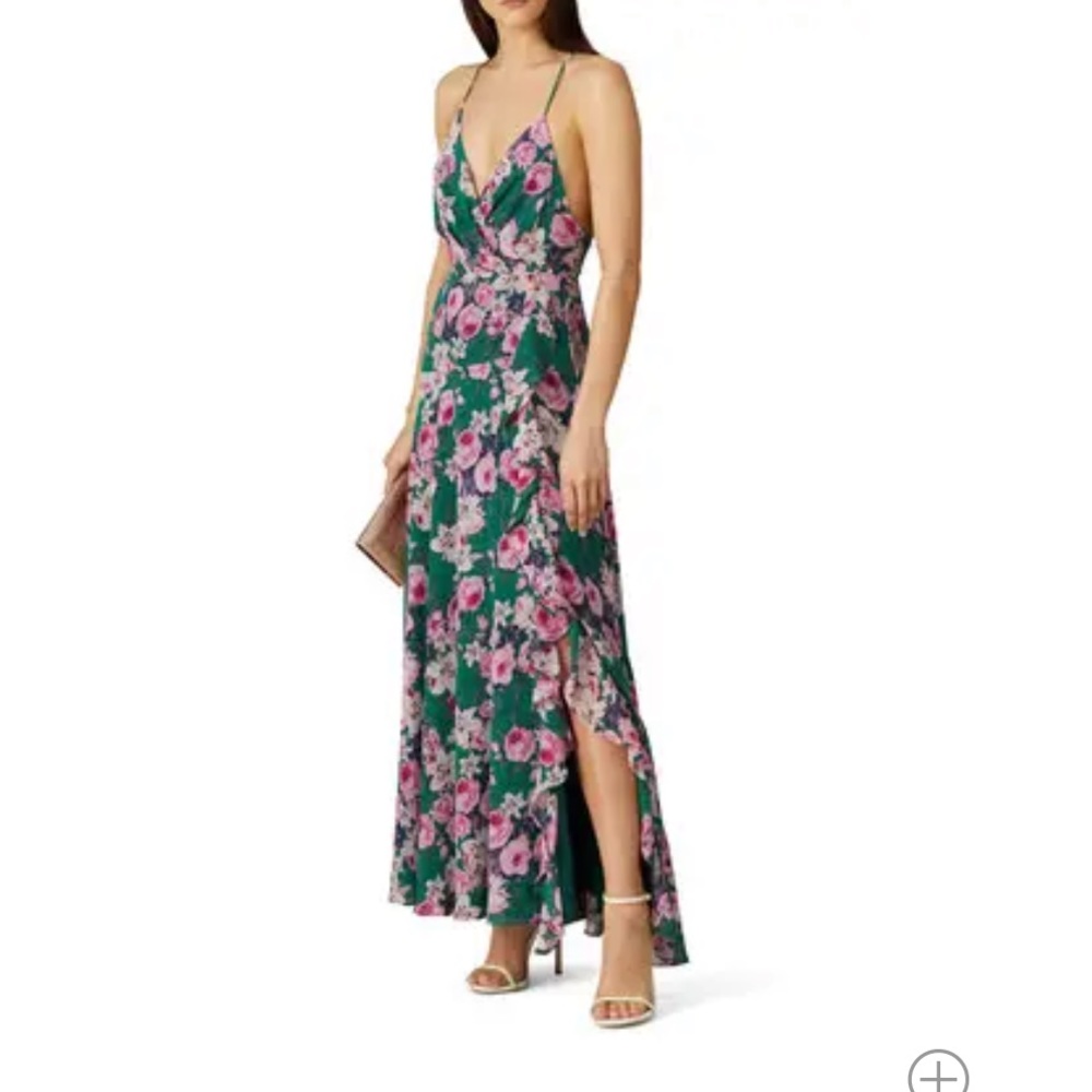 ASTR the Label Holland Ruffle Floral Maxi Dress